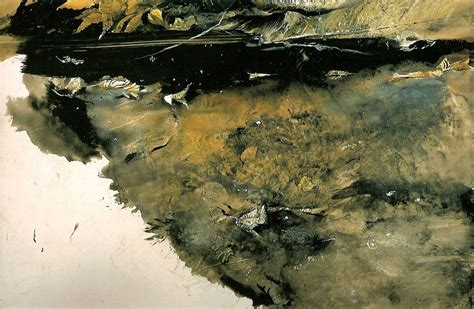 Drakontomalloi “ Andrew Wyeth Study Of Floating Leaves 1958