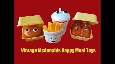 Ask which book or toy is available. Fun Vintage Mcdonalds Happy Meal Toys From The Late 80 ...