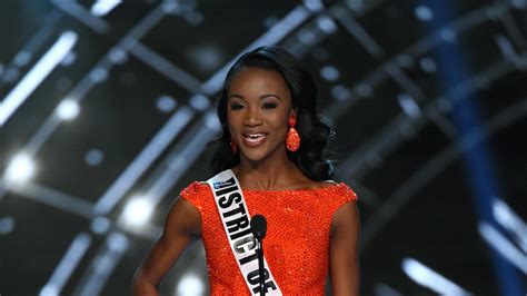 Miss District Of Columbia Usa Deshauna Barber Wins Miss Usa 2016 And She