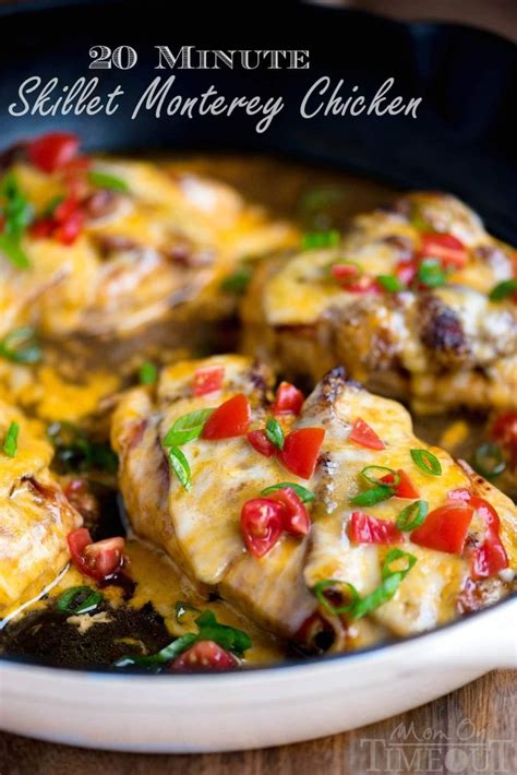 —susan pursell, fountain valley, california. Got 20 minutes? This easy Skillet Monterey Chicken is just what you want to make for dinner ...