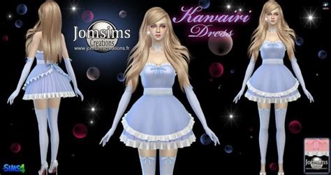 Cottagecore Maid Dress Sims 4 Dresses Sims 4 Sims 4 Mods Clothes Vrogue