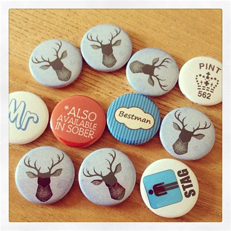 Stag Wedding Pin Button Badges Stag Wedding Pin Button Flickr