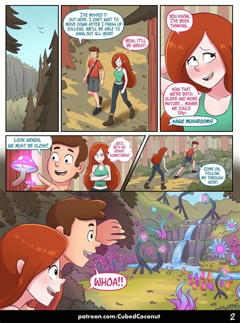 Wendy S Confession Cubed Coconut Gravity Falls Porn Cartoon Comics