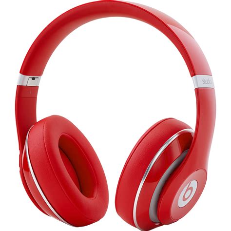 Beats By Dr Dre Studio Wired Over Ear Headphones Red