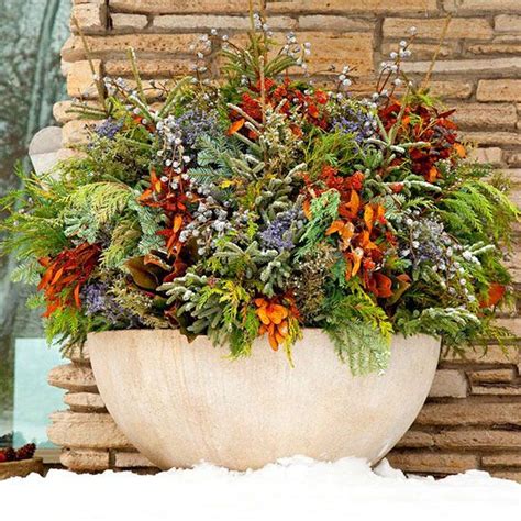 2030 Outdoor Winter Planter Ideas