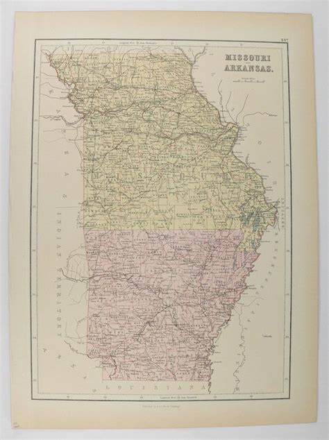 Map Of Missouri And Arkansas Maps Catalog Online