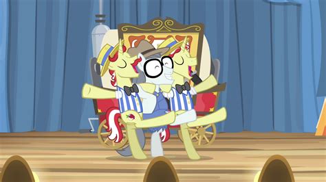 Image Flim Flam And Silver Shill Dancing S4e20png My Little Pony