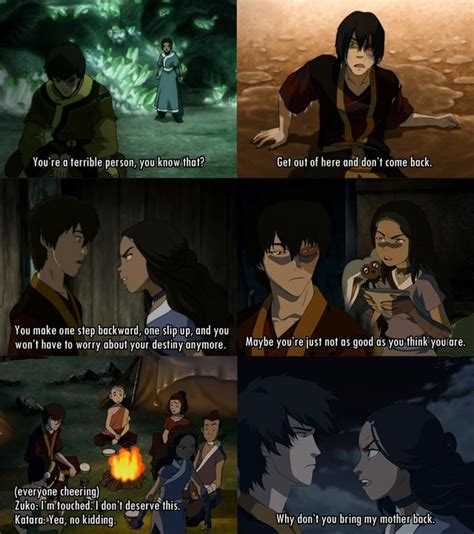 Of All The Times Katara Teased Or Threatened Zuko Not Once Did He Snap