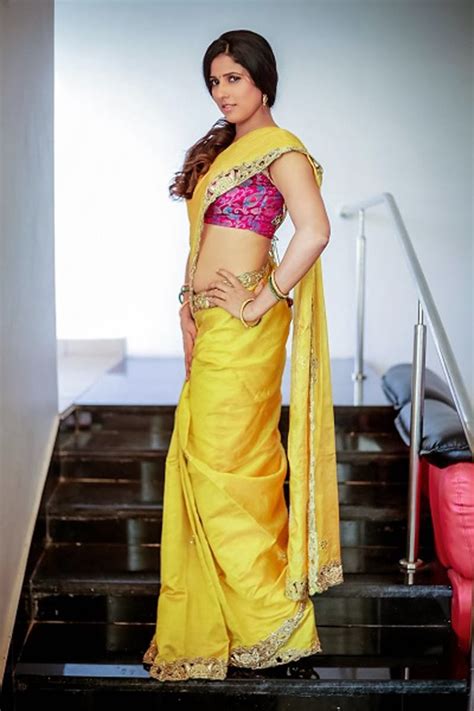 actress sravya reddy gorgeous in sarees stylish designer sarees lehengas