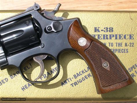 Very Early Smith And Wesson K 38 Combat Masterpiece