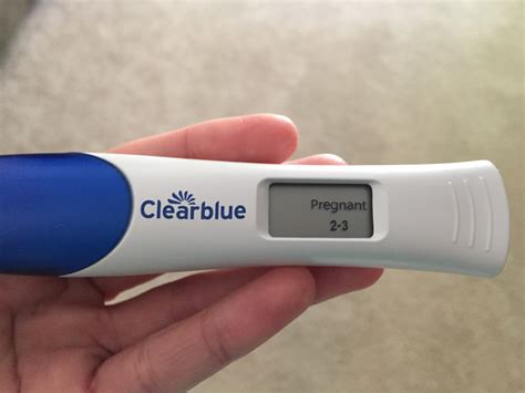 Цифровий тест на вагітність Clearblue з індикатором терміну вагітності ...
