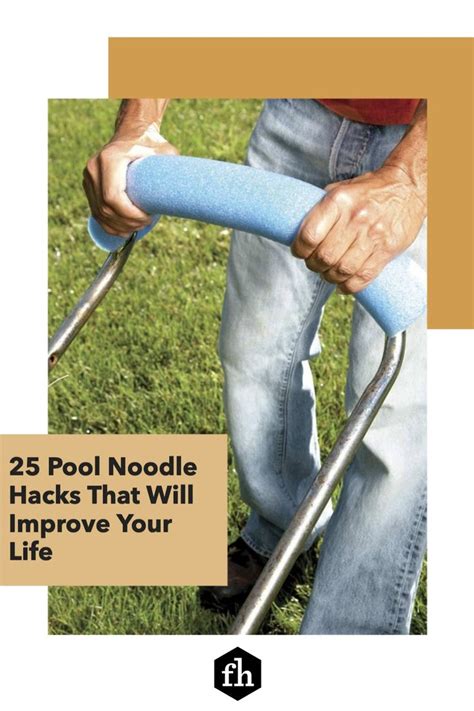 25 Pool Noodle Hacks That Will Improve Your Life Pool Noodles Household Hacks Foam Noodles