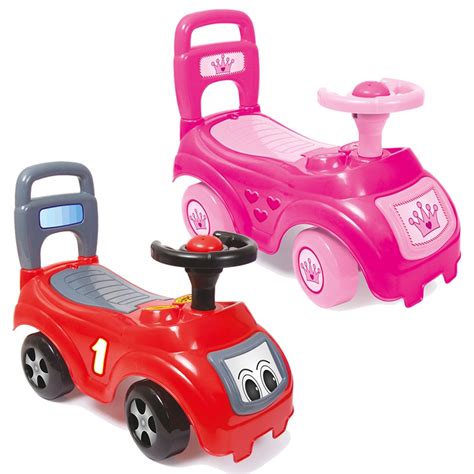 Dolu My First Ride On Kids Toy Cars Girls Boys Push Along Toddler 12