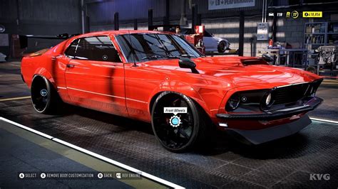 Need For Speed Heat Ford Mustang Boss 302 1969 Customize Tuning