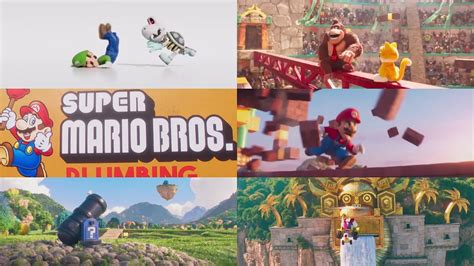 The Super Mario Bros Movie All 13 Trailers Tv Spots And Clips As Of