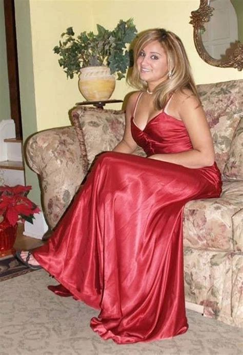 Pin On Satin Party Dress