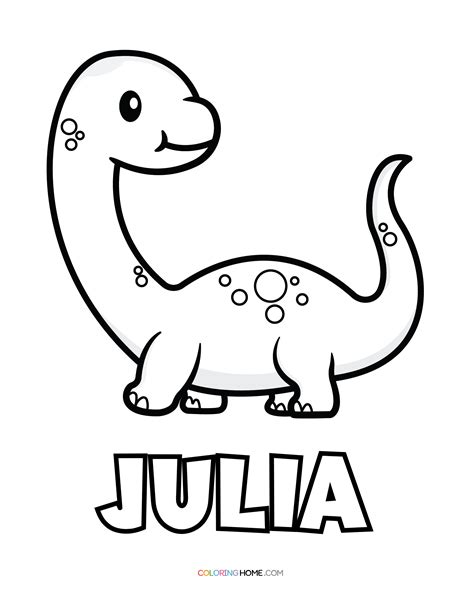 Julia Name Coloring Pages Coloring Home