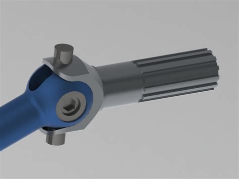 Extensible Constant Velocity Joint Rc 3d Cad Model Library Grabcad
