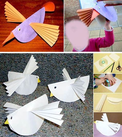 Kuş Yapımı OkulöncesiTR Kuş Kağıt elişi Origami