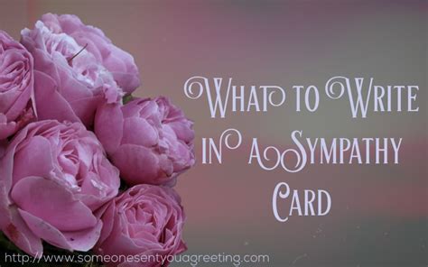 Apr 19, 2021 · what not to write on a sympathy card. What to Write in a Sympathy Card - Someone Sent You A Greeting