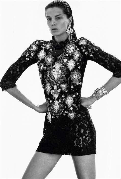 Daria Werbowy By David Sims For Vogue Paris