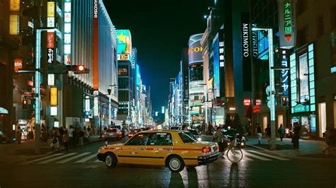 Japan Cityscape Wallpapers Wallpapersafari