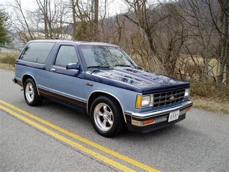 Buy Used 1989 Chevrolet S10 Blazer 2wd Must See This One 43 V6
