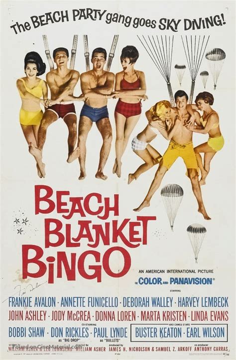 Beach Blanket Bingo 1965 Movie Poster