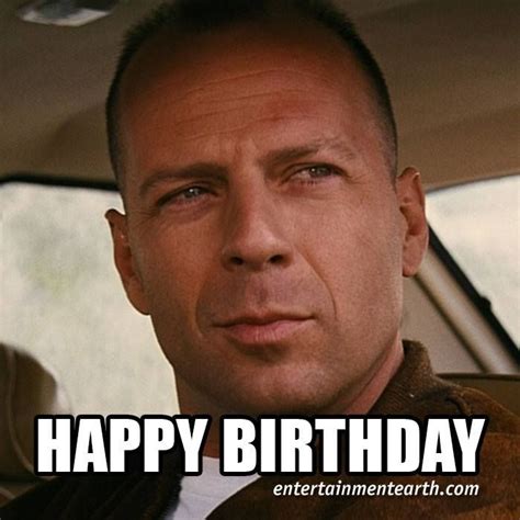 Happy 60th Birthday To Bruce Willis Of Pulp Fiction Shop Pulpfiction