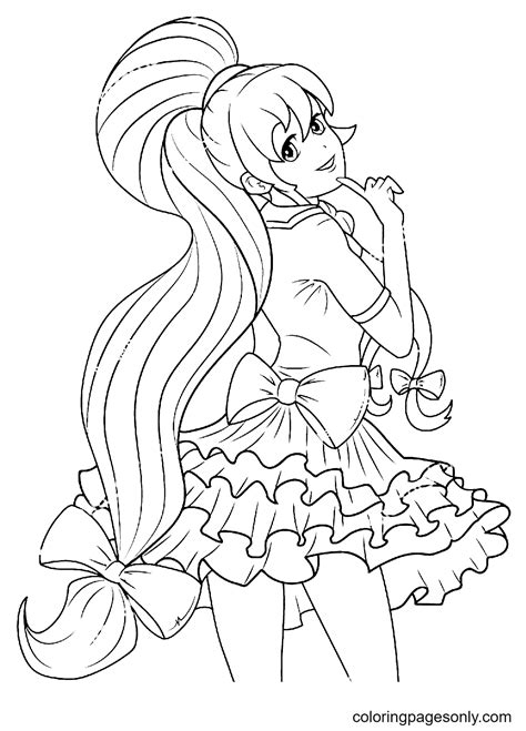 Update 85 Anime Girl Coloring Page Super Hot Vn