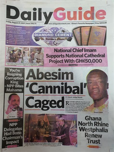 Newspaper Headlines Friday August 27 2021 Prime News Ghana