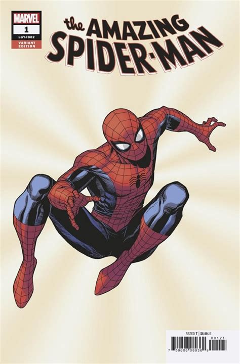 The Amazing Spider Man Vol 5 2018 Variant Cover Marvel Comics