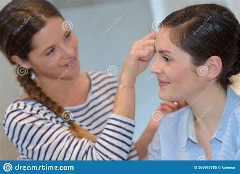 Woman Beautician Doctor With Patient In Spa Wellness Center Stock Image Image Of Doctor Women