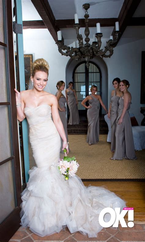 Celebrity Wedding Hilary Duff ~ Wedding Bells