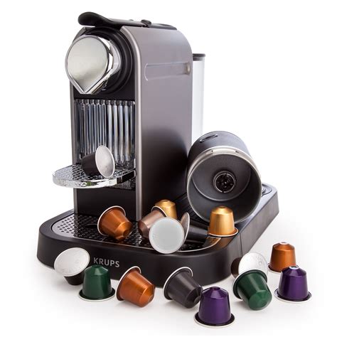 Toolstop Nespresso Citiz And Milk Coffee Machine With Milk Frother And