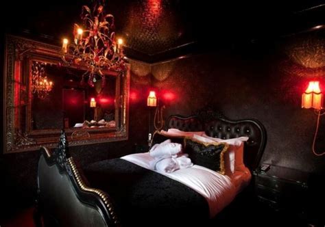 Bedroom Decor Elegant Goth Bedroom Decorating Ideas With Vampire Theme