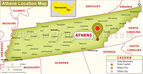 Where Is Athens Located In Tennessee Usa