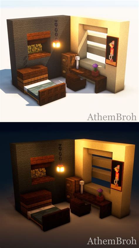 Minecraft Interior Design Bedroom Ideas Home Decor Cute Aesthetic