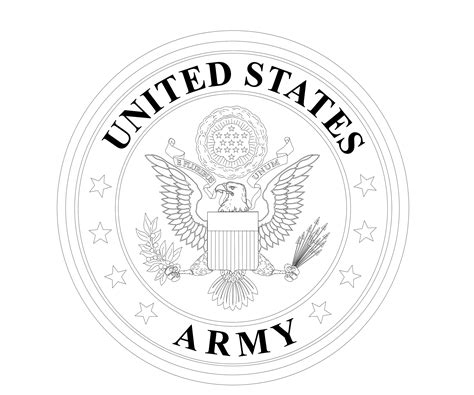 Us Army Seal Svg Etsy