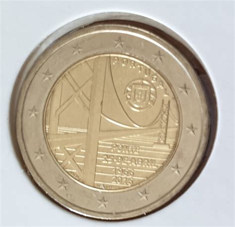 Bijzondere 2 Euromunten Portugal Coins4all