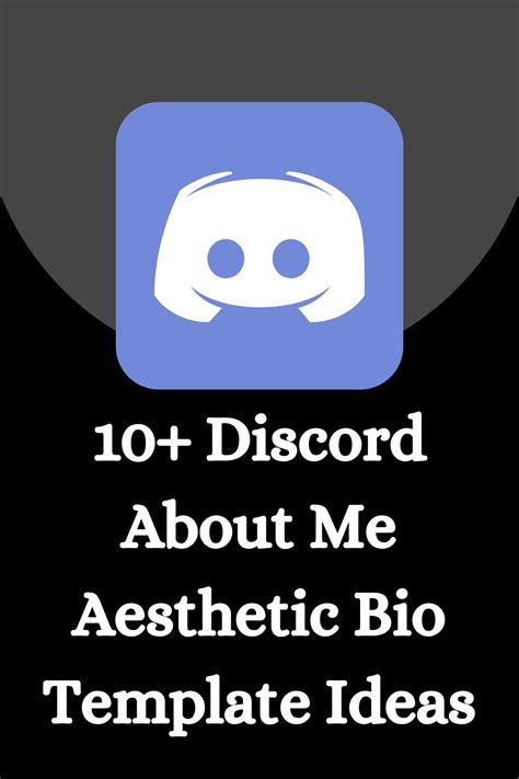 10 Best Discord About Me Aesthetic Bio Templates For Discord Discord