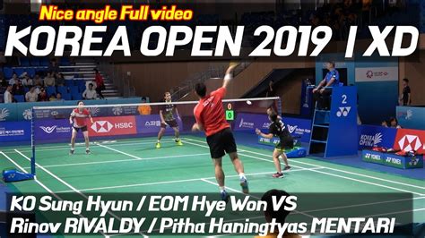 1 year ago by admin 0. Badminton KOREA OPEN 2019 XD KO Sung Hyun / EOM Hye Won VS ...