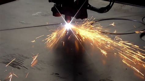 Plasma Cutting Steel X X Youtube