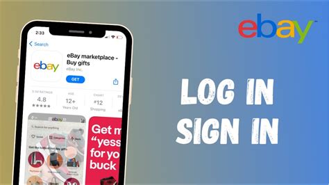 How To Login To Ebay Account Sign In Ebay Mobile App Youtube