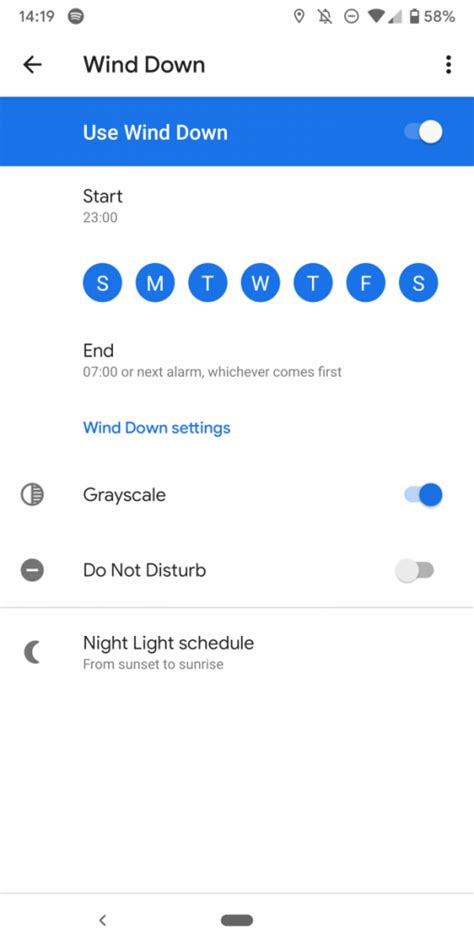 We help people globally to develop a mindful and healthy relationship with technology. Digital Wellbeing can now enable Wind Down on specific ...