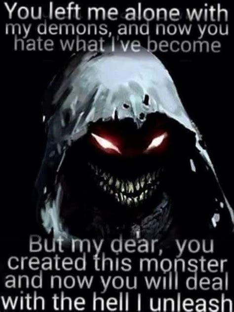 The Monster You Made Me Anime Quotes Inspirational Epic Quotes Wolf