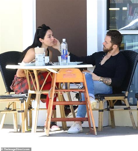 Nikki Bella And Artem Chigvintsev Can T Keep Their Hands Off Each Other During Pda Packed Date