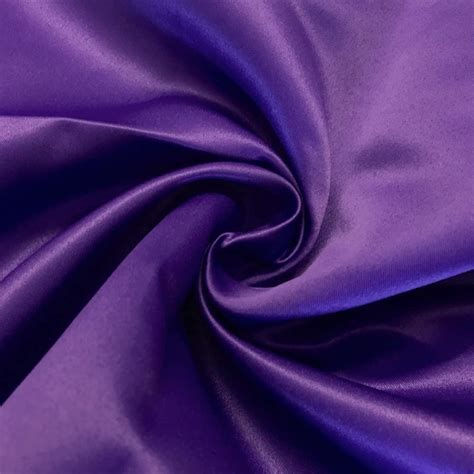Purple Matte Satin Peau De Soie Duchess Fabric Bridesmaid Dress 5860