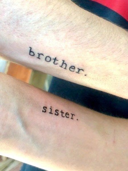 28 Meaningful Sibling Tattoos To Celebrate Your Bond Timesky