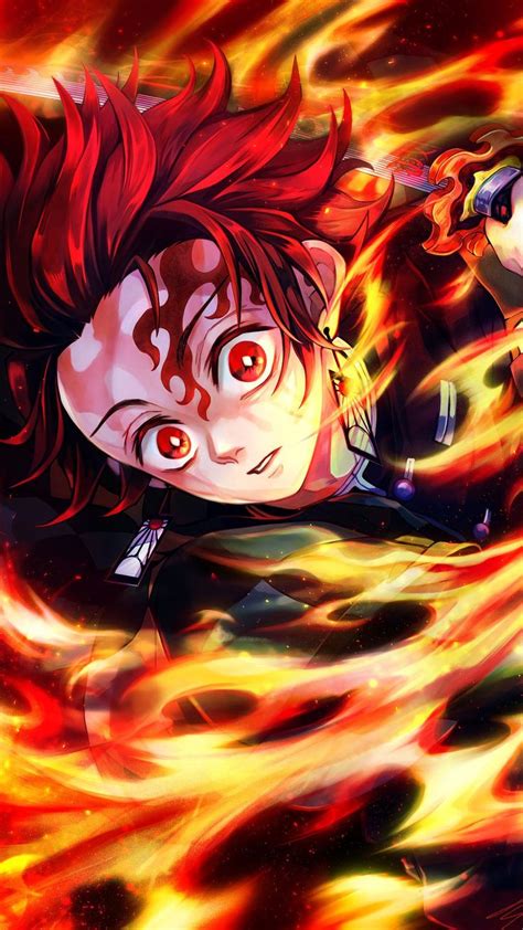 It's is a japanese manga series written and illustrated by koyoharu gotōge. Tanjiro Kamado | Fanart anime, Wallpaper anime, Hantu